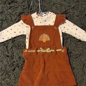 Little Lass Corduroy Jumper Set 12M